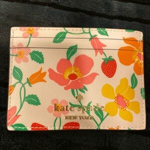 Kate spade ♠️ card holder NIB